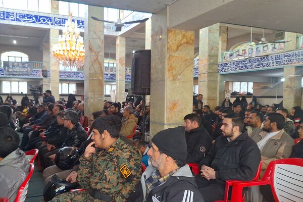 مراسم بزرگداشت سردار شهید حاج قاسم سلیمانی در گلزار شهدا شیراز 