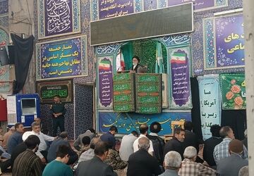 نماز عبادی-سیاسی جمعه همزمان با روز خبرنگار در نیشابور 