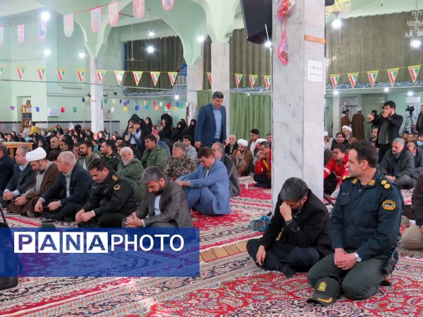 برگزاری یادواره شهدای انقلاب در مسجد سپاه بجنورد