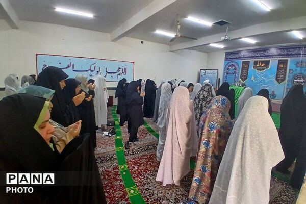 اقامه نماز، محفل انس با قرآن و به صدا در آمدن زنگ مهر و ایثار در مدارس شهرری 