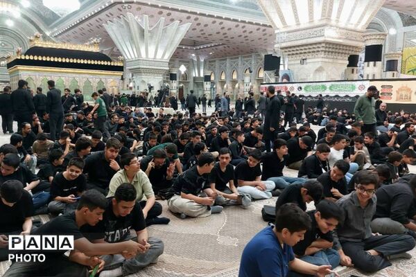 دانش‌آموزان منطقه ۵ تهران در سوگواره «احلی من العسل» گرد هم آمدند