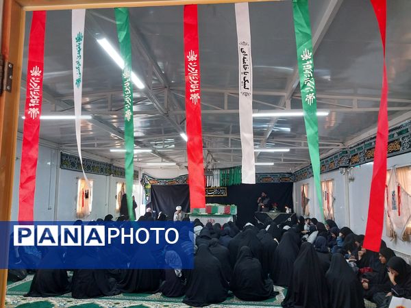 مراسم وداع با شهید گمنام در دبیرستان عصمت۲