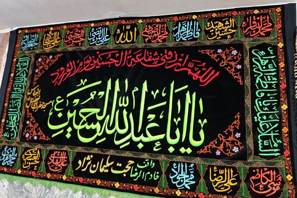 مراسم معنوی اعتکاف در مسجد اعظم حضرت ابوالفضل (ع) بهارستان دو