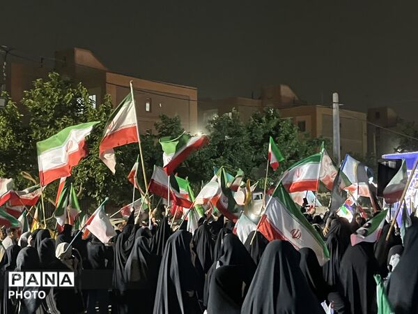 تجلی ایمان در دهه ولایت؛ اجتماع مردمی در قاسم‌آباد مشهد