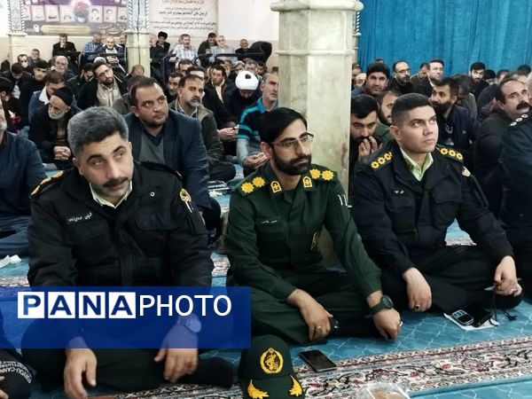 مراسم گرامیداشت شهدای جبهه مقاومت در فیروزکوه