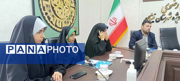 نشست بر خط قرارگاه‌های میدان 14صفر 3 با استاندار خراسان رضوی در فرمانداری نیشابور