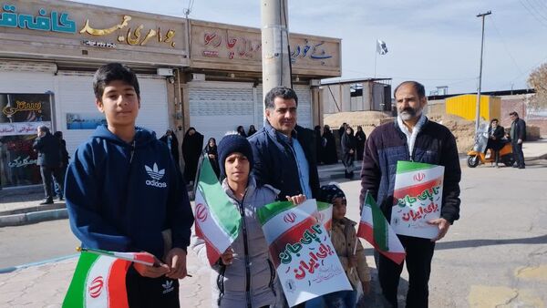 راهپیمایی باشکوه ۲۲ بهمن در کوهبنان