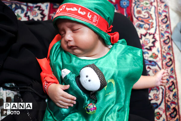 آیین معنوی «شیرخوارگان حسینی» در حرم مطهر رضوی
