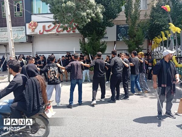 آیین سوگواری تاسوعای حسینی در نظرآباد
