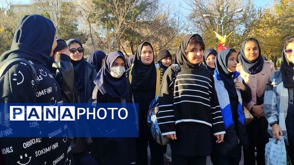 اردوی تمشک ویژه دانش‌آموزان ناحیه یک مشهد