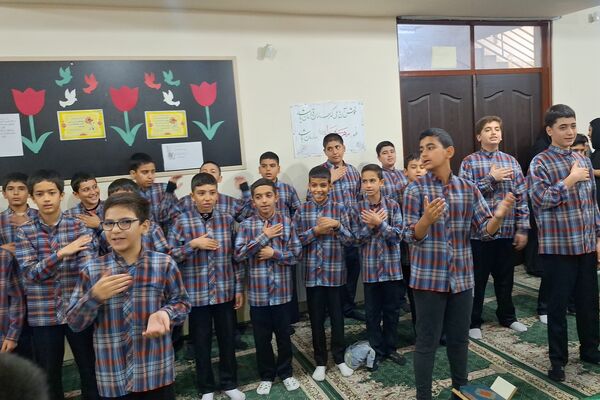 بزرگداشت شهادت حضرت فاطمه زهرا (س) در آموزشگاه معارف ۶ شیراز