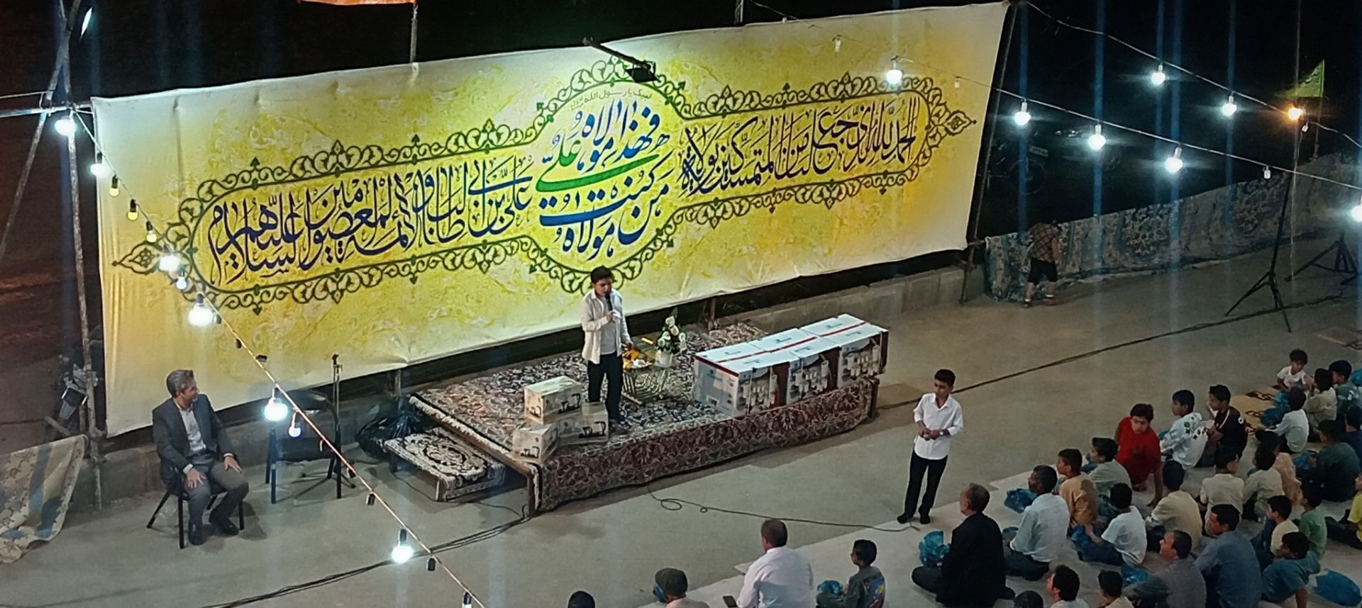 جشن باشکوه عید غدیر در روستای مهدی آباد رشتخوار