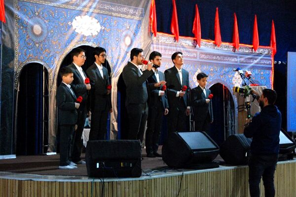 بزرگداشت پنجمین سالگرد شهادت شهید حاج قاسم سلیمانی در مصلی شهر قیامدشت ناحیه یک ری