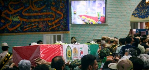 تشییع پیکر مطهر شهید مرزبان سجاد صیامی 