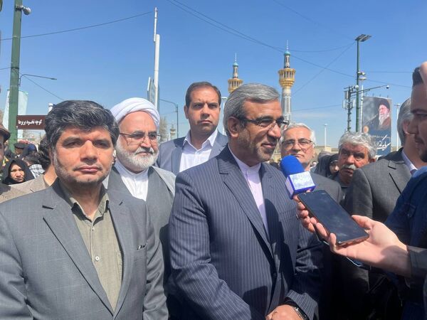 مشهد، حماسه‌ای به وسعت قدس؛ طنین فریاد مقاومت در خیابان‌ها