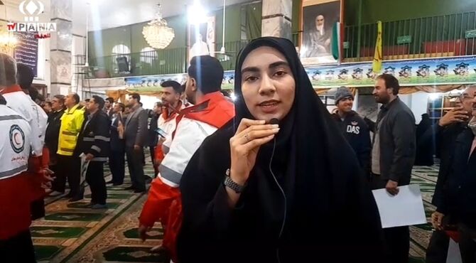 تجمع مردم شهرستان آزادشهر در روز ۹ دی