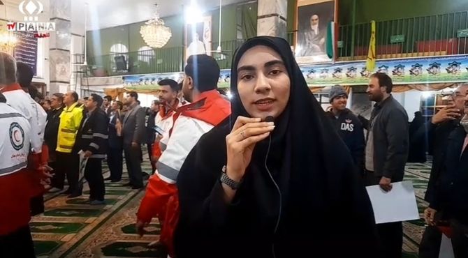 تجمع مردم شهرستان آزادشهر در روز ۹ دی