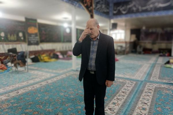 مراسم معنوی اعتکاف در مسجد اعظم حضرت ابوالفضل (ع) بهارستان دو
