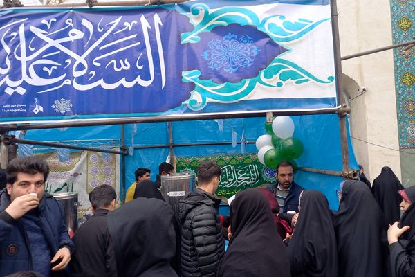 برپایی موکب‌های پذیرایی و فرهنگی در ایام اعتکاف رجبیه