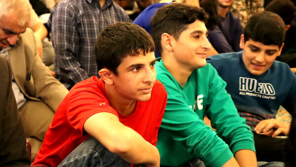 نماز جمعه سیاسی دشمن شکن بندپی شرقی با حضور نوجوانان و جوانان بسیجی
