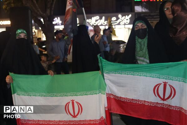 رزمایش اقتدار با حضور گردان‌های جانفدا در نسیم‌شهر