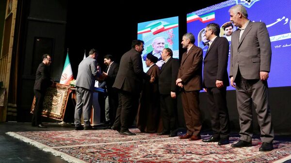 مراسم تکریم و معارفه مدیرکل فرهنگ و ارشاد اسلامی آذربایجان شرقی