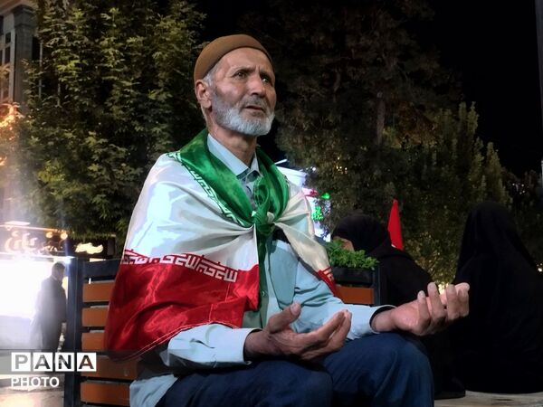 دویست و چهارمین شب از شهادت رهبر امت اسلام در حسینیه امام خمینی شهرستان نیشابور 