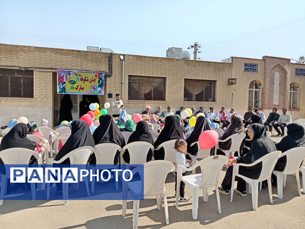 حضور مسئولان شهرستان جعفرآباد قم در دبستان حضرت زینب(س)