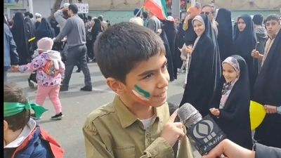 راهپیمایی 22 بهمن تجلی عشق نوجوانان به انقلاب 