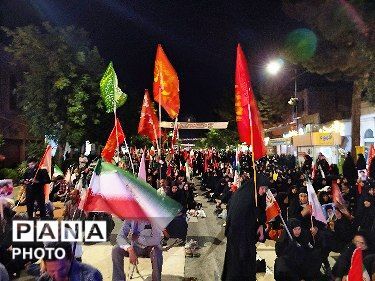 اتحاد و حماسه سازی مردم نیشابور در تجمعات