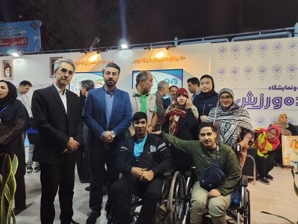 فعالیت غرفه منطقه ۱۰ شهرداری مشهد مقدس در جشنواره خانواده ورزش 