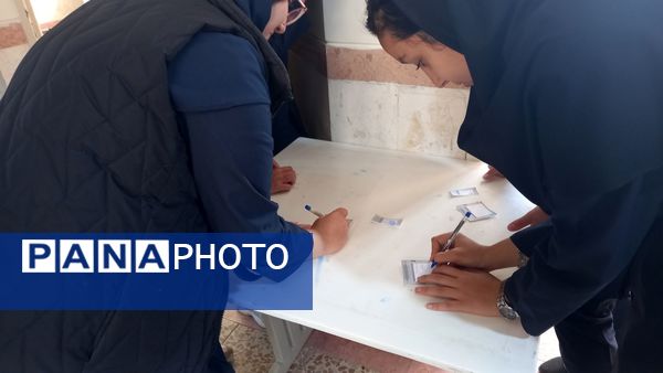 انتخابات شورای دانش‌آموزی مدرسه هیأت امنایی فاطمه معصومه (س) سراب