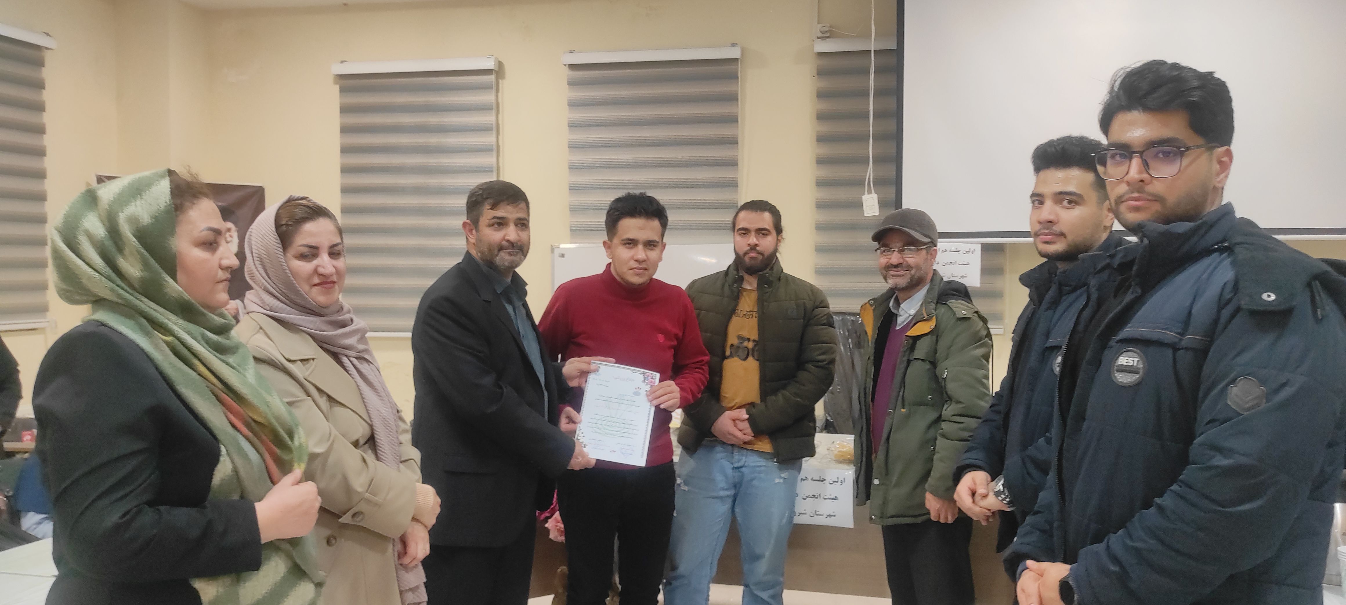 اولین جلسه هم‌اندیشی انجمن دارت شهرستان شیروان و معرفی تیم مدیرت دارت