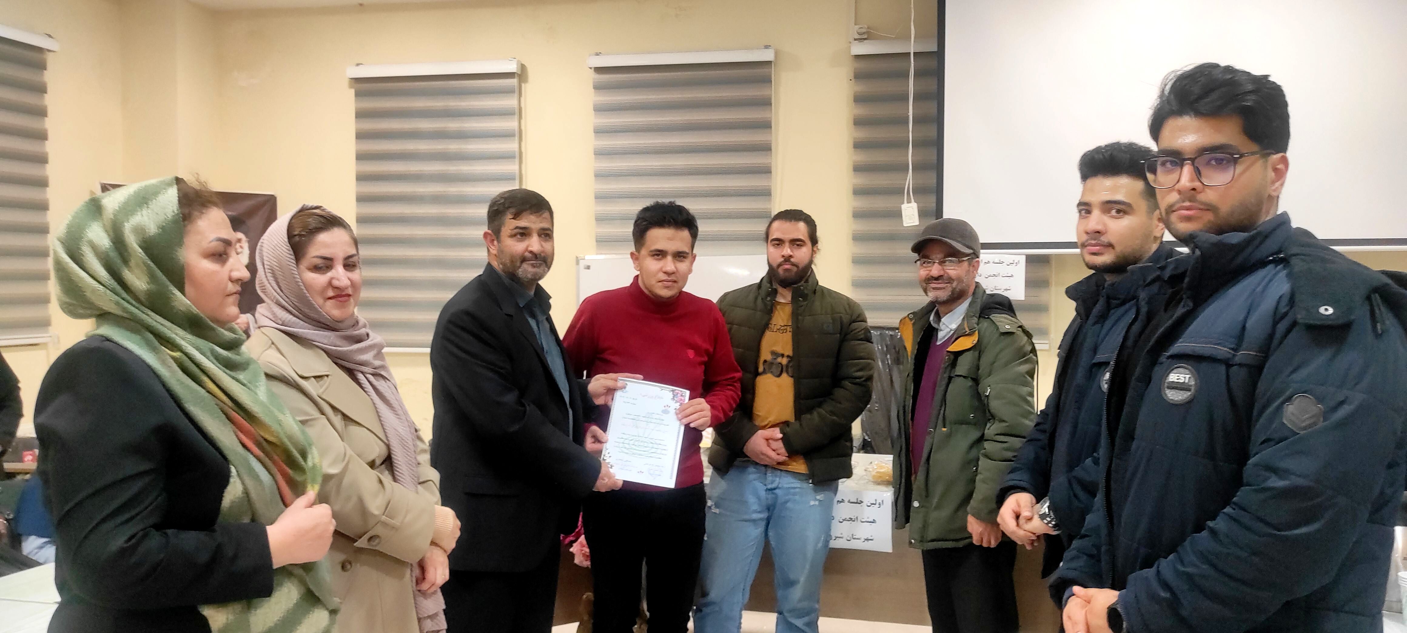 اولین جلسه هم‌اندیشی انجمن دارت شهرستان شیروان و معرفی تیم مدیرت دارت