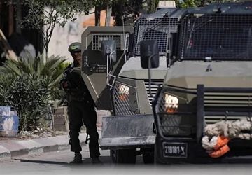 یورش گسترده نیروهای اشغالگر صهیونیست به کرانه باختری