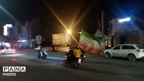 بلوار فضل میزبان پرچم های ایران شد 