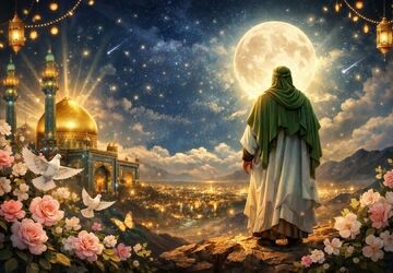 نیمه شعبان به وقت عشق و انتظار؛ 