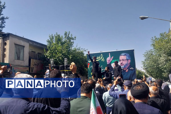 شیراز میزبان پیکر مطهر یکی از سرداران بزرگ انقلاب