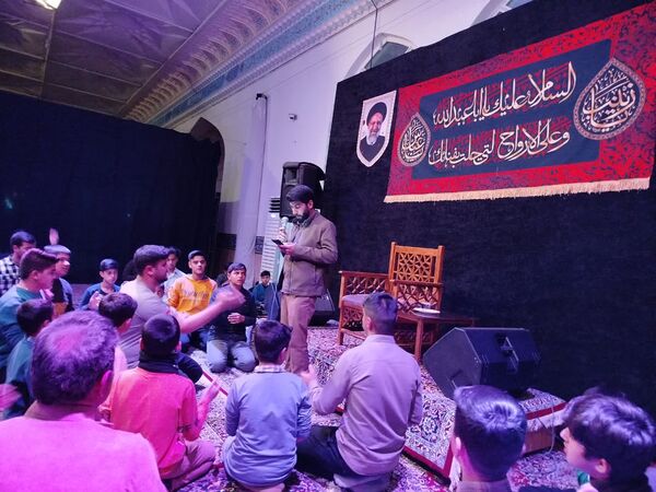 مراسم یادبود سید الشهدای مقاومت سید حسن نصرالله در کاشمر