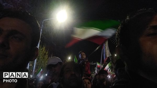 حضور مهدی رسولی در اجتماع مردمی نیشابور -۱
