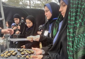 مراسم شهادت حضرت زهرا (س) در دبیرستان بی بی سلطنت قفلی 