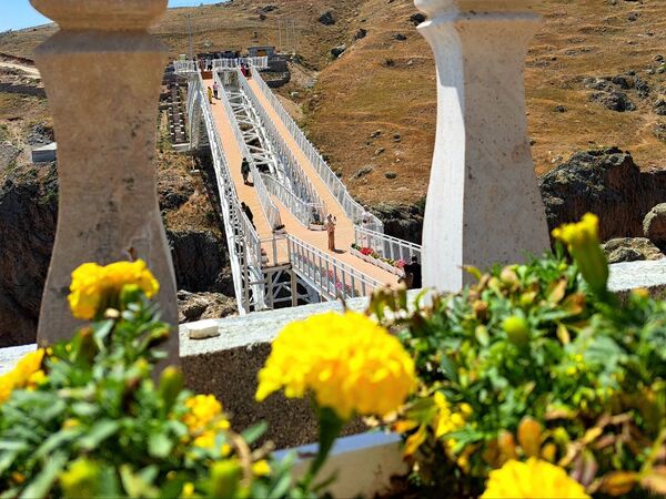 پل معلق سه‌طبقه ورگه‌سران؛ شکوه معماری بر فراز دره ورگه سران