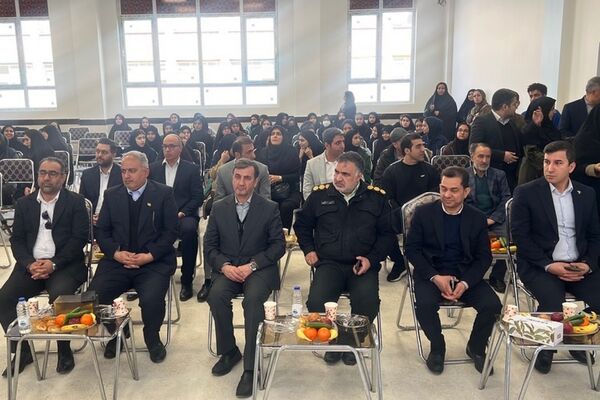 آیین افتتاح دو مدرسه خیرساز با حضور مدیر کل آموزش و پرورش شهرستانهای استان تهران در ناحیه دو شهرری 