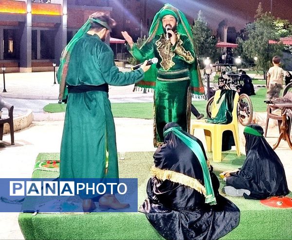 تعزیه خوانی در شهرک شهید بهشتی منطقه ۱۴ تهران در شب‌های محرم