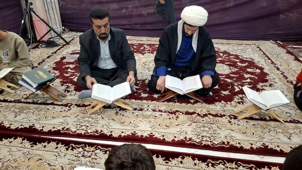 پرواز تا آسمان در مسجد حضرت زینب شهرکرد 