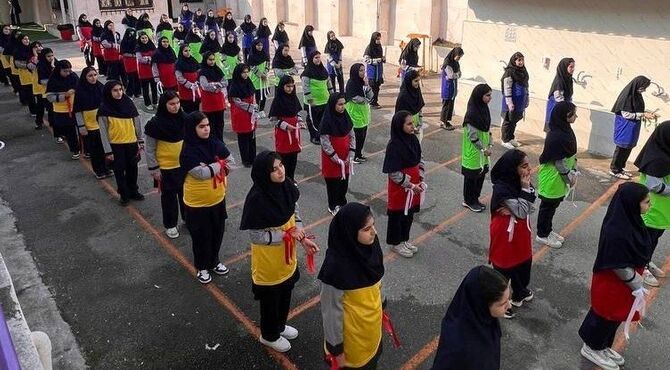 انفجار انرژی و شادی در ورزش همگانی بچه‌ها