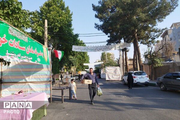 جشن ولایت در خیابانی که به نام غدیر نام گرفت