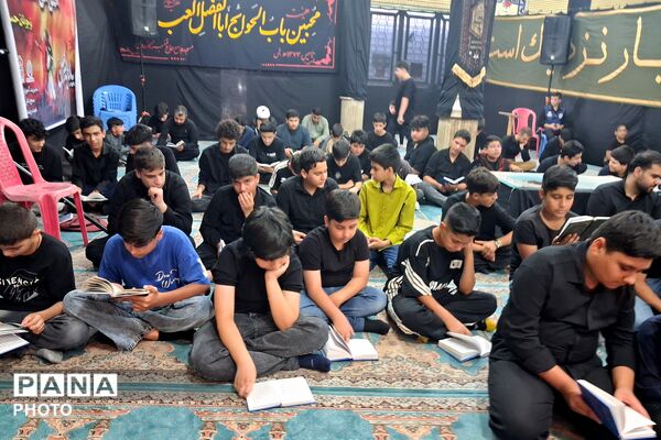 طنین نوای عاشورایی نوجوانان کازرونی در سوگواره «احلی من العسل»