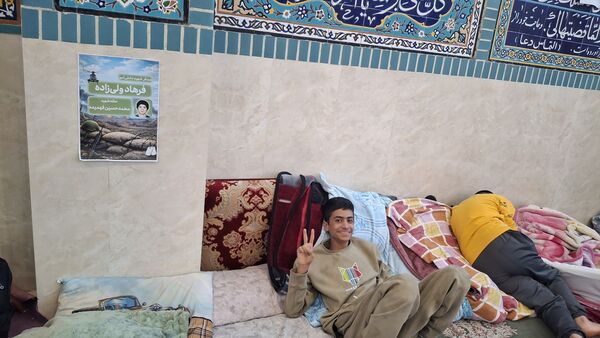 اعتکاف دانش‌‌آموزی شهرستان میناب 