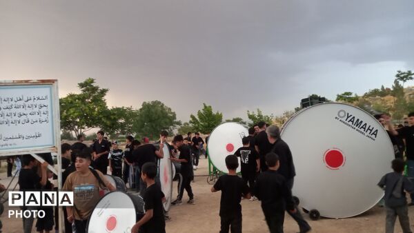 عاشورای حسینی در روستای چری